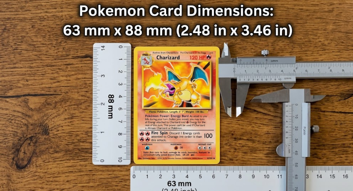 Dimensions of a Pokémon Card: Complete Size Guide