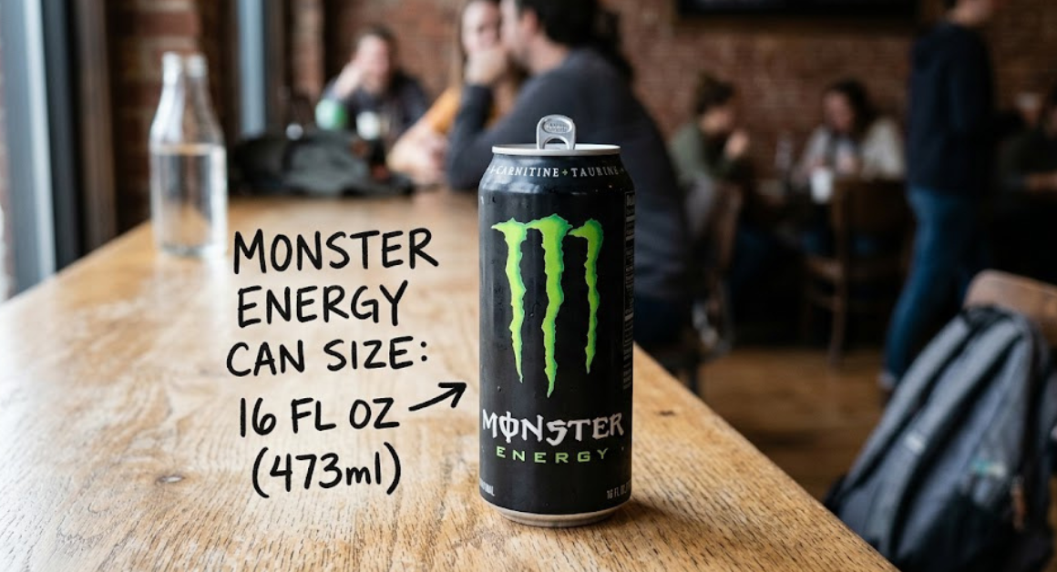 Monster Energy Drink Can Size: A Complete Guide